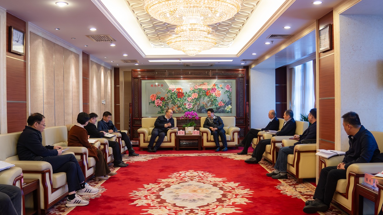 包河區(qū)區(qū)長李煒來訪